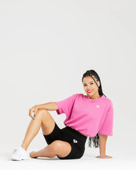 Power Crop Top | Phlox Pink WOMEN'S BEST
