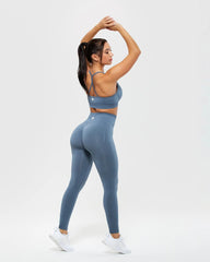Define Seamless Racer Back Bra | Smoke Blue WOMEN'S BEST