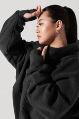 Find Your Inner Fleece Jacket - Charcoal POPFLEX®