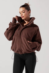 Find Your Inner Fleece Jacket - Chocolate POPFLEX®