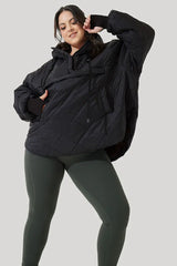 Pillow Packable Puffer Jacket - Black POPFLEX®