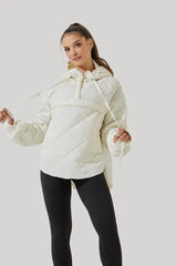 Pillow Packable Puffer Jacket - Coconut Cream POPFLEX®