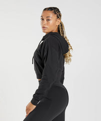 GS Power Cropped Zip Hoodie Gymshark | United We Sweat