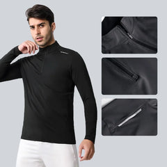 Men's Long Sleeves T-shirt Gym Yoga Top Fitness Wear Jerseys Golf Clothes Marathon Sweatshirt Tee Running Athletics Shirt