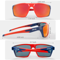 Kapvoe Polarized Cycling Sunglasses Cycling Glasses Man Women UV400 Bike Goggles Rode Fishing Sports Eyewear Outdoor MTB Bicycle