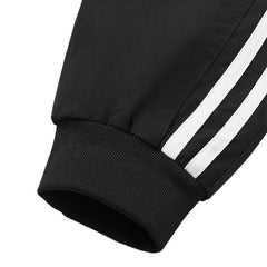 Spring Hot Sale Of The Season Men's Sporty Casual Jacket Stand Collar Windproof Polyester Long Sleeve Zipper Closure Striped...