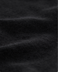 Oversized Collar Sweatshirt | Black Crop Shop Boutique