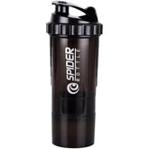 3 Layers Shaker Protein Bottle Powder Shake Cup Water Bottle Plastic Mixing Cup Body Building Exercise Bottle