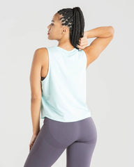 Power Tank Top | Bleached Aqua WOMEN'S BEST