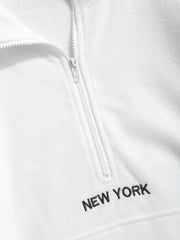 New York Half-Zip Fleece Pullover Modavivo