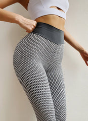 Honeycomb Gym Leggings Flamin' Fitness