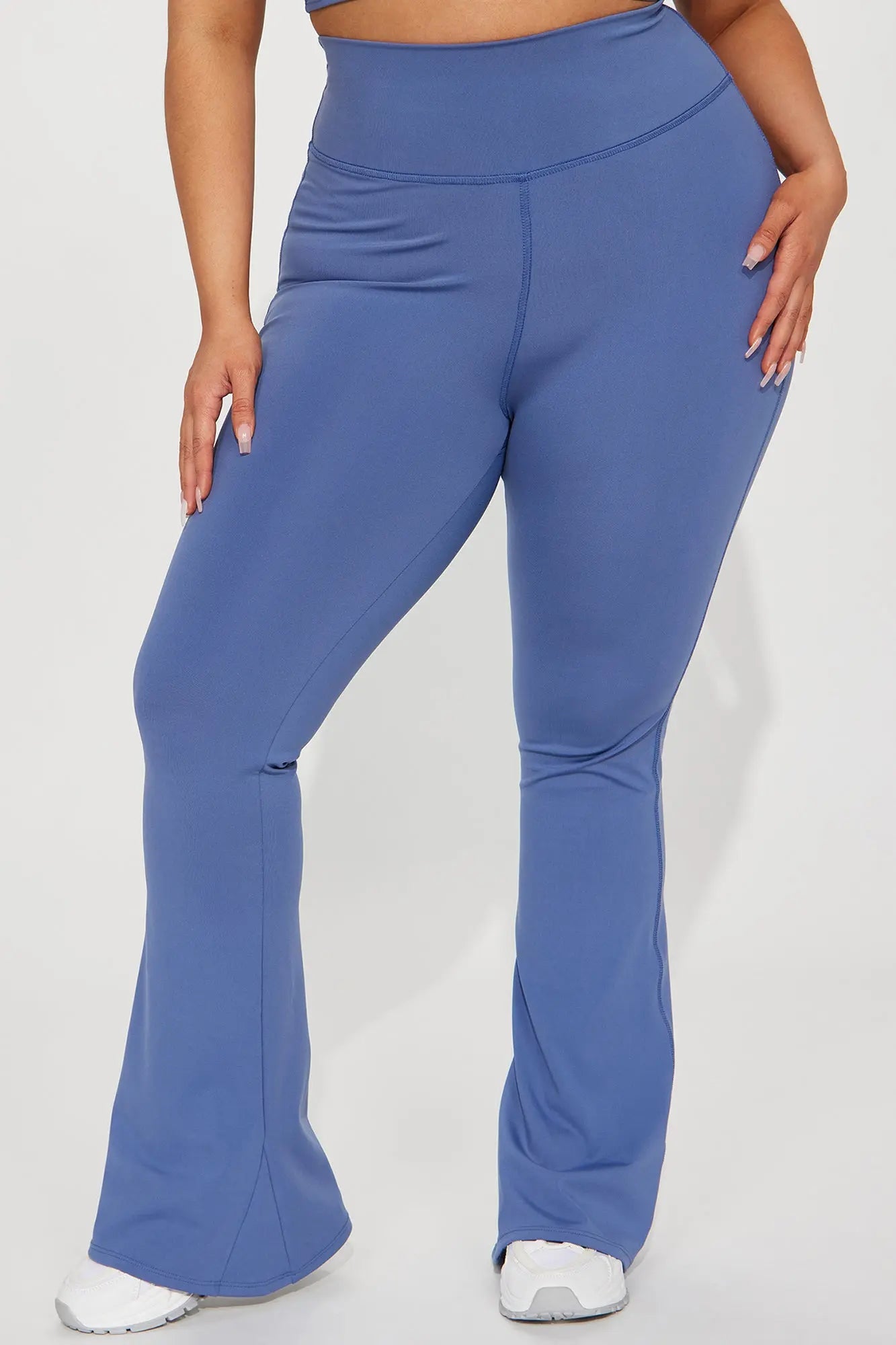 Break A Sweat Active Yoga Pant - Slate Blue Fashion Nova