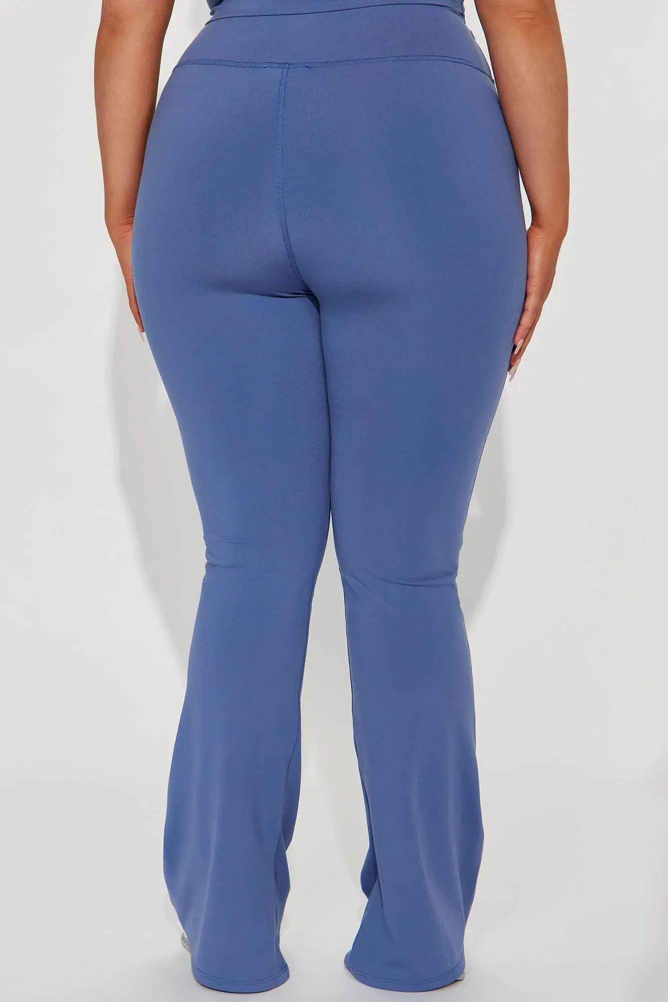 Break A Sweat Active Yoga Pant - Slate Blue Fashion Nova