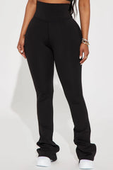 Break A Sweat Active Yoga Pant - Black Fashion Nova