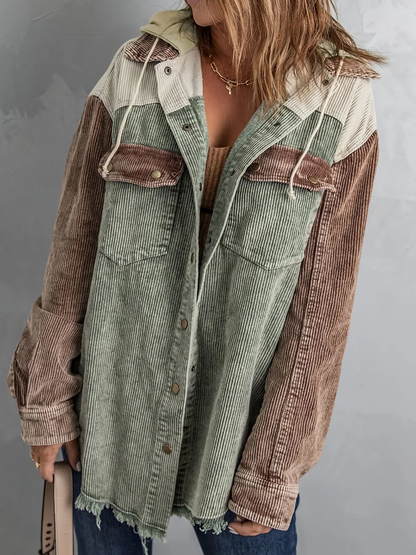 Color Block Jacket 523e71-4