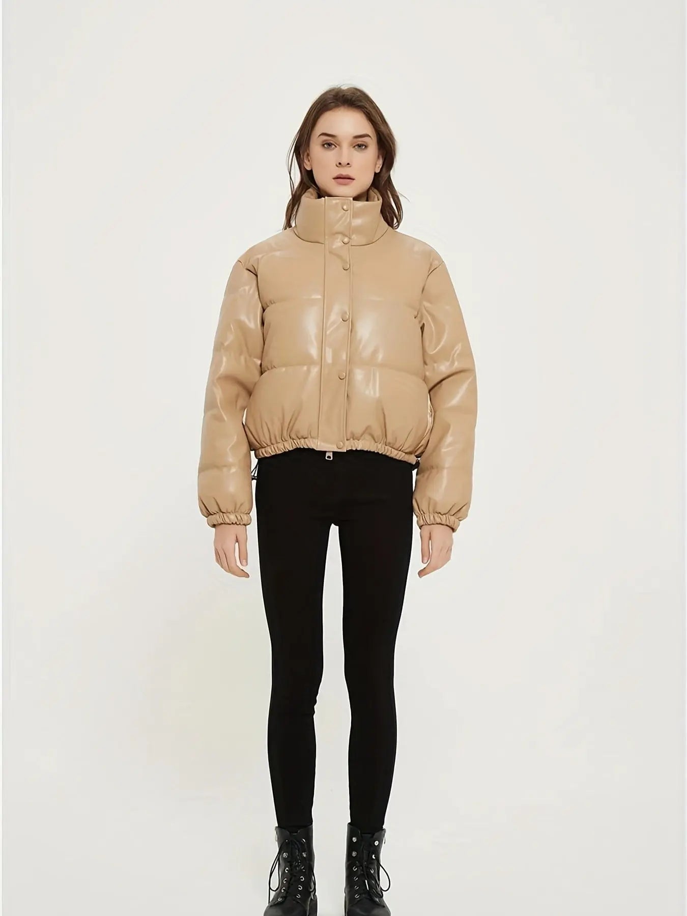 Bristol Collection: Leather Puffer Coat Modavivo