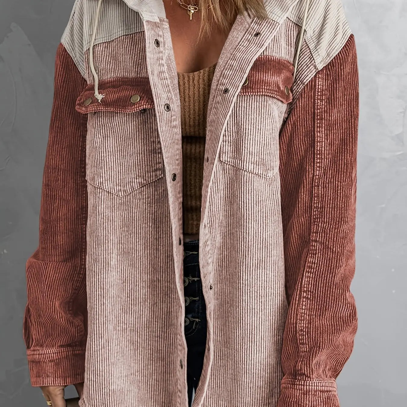 Color Block Jacket 523e71-4