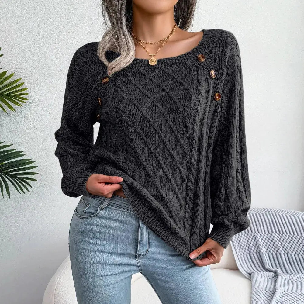 CLOUDTEK™ Cable Knitted Sweater Modavivo