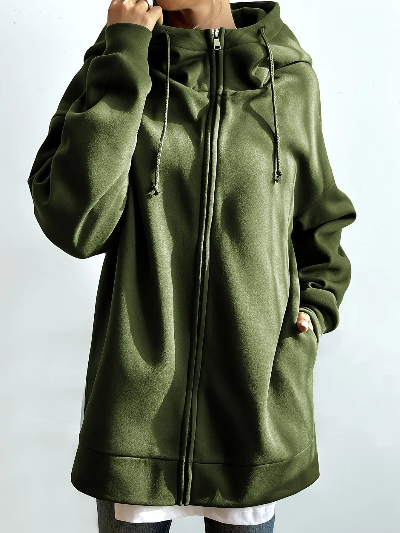 CLOUDTEK™ Oversized Mid-Length Hoodie Modavivo