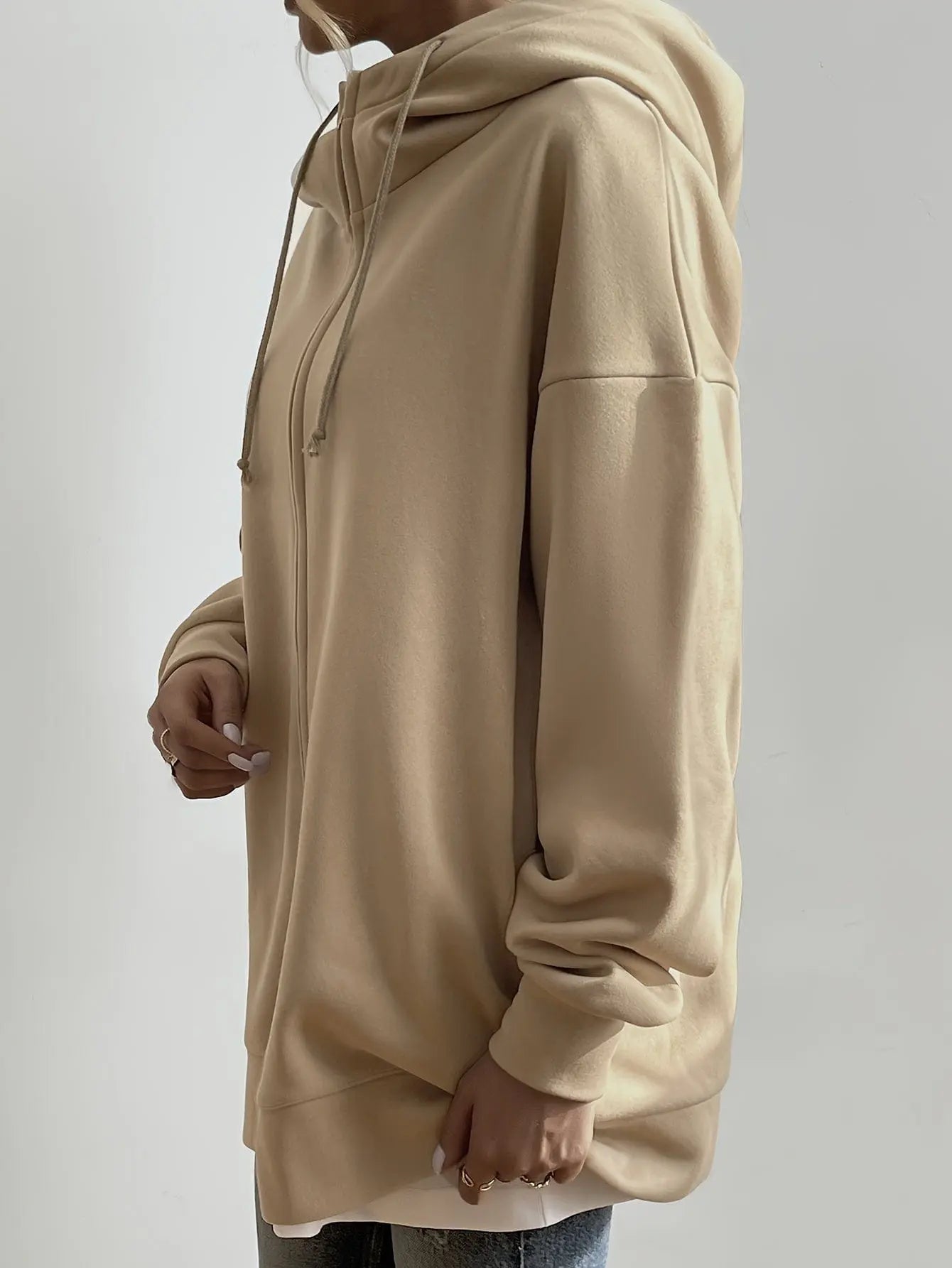 CLOUDTEK™ Oversized Mid-Length Hoodie Modavivo