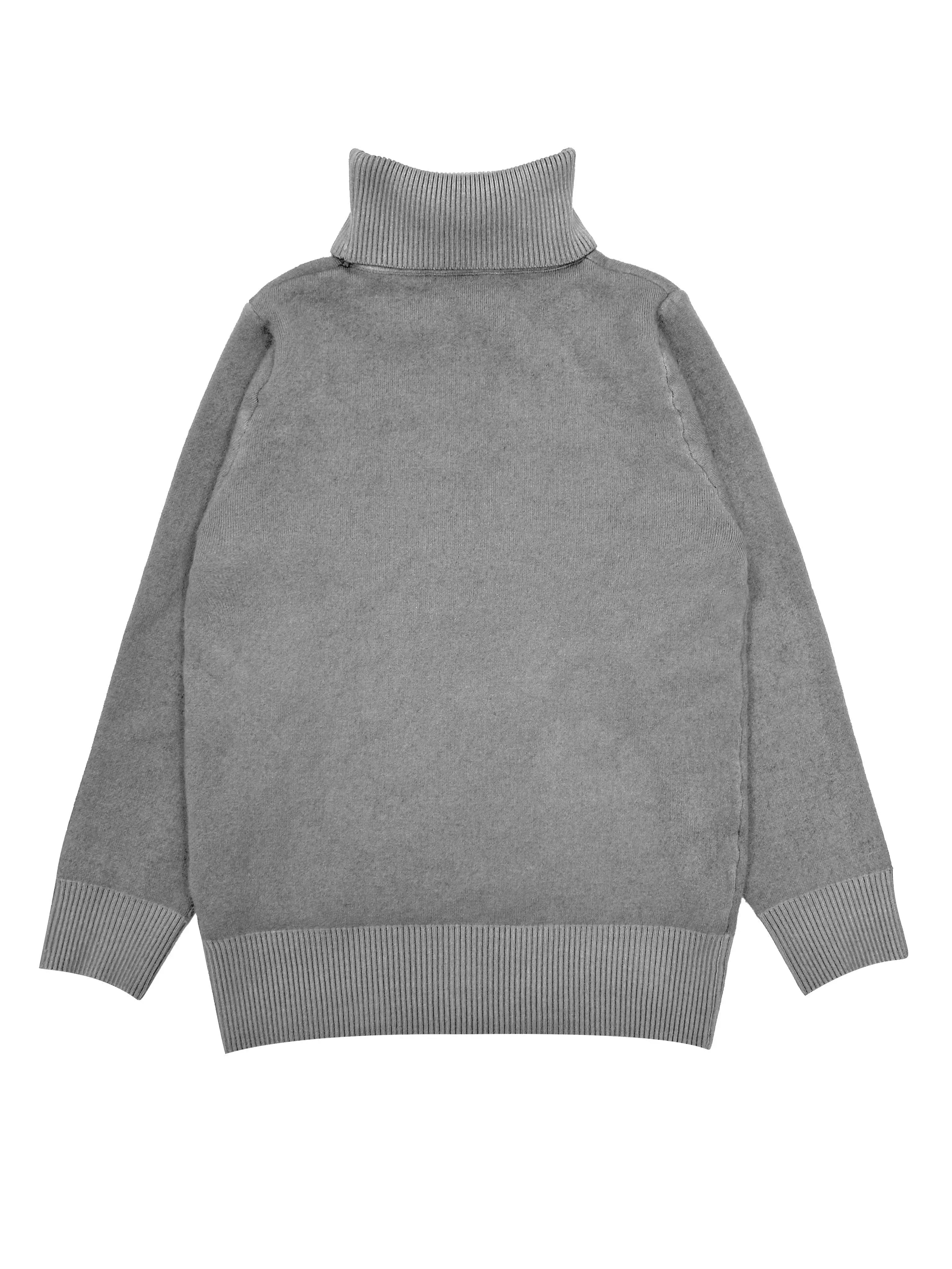 Knitted Sherpa-lined Pullover Sweater Modavivo