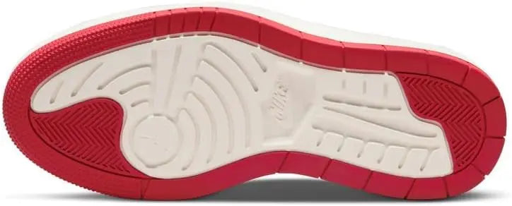 حذاء رياضي SAUDI SHARK air jordan 1 منخفض - أبيض/أحمر.