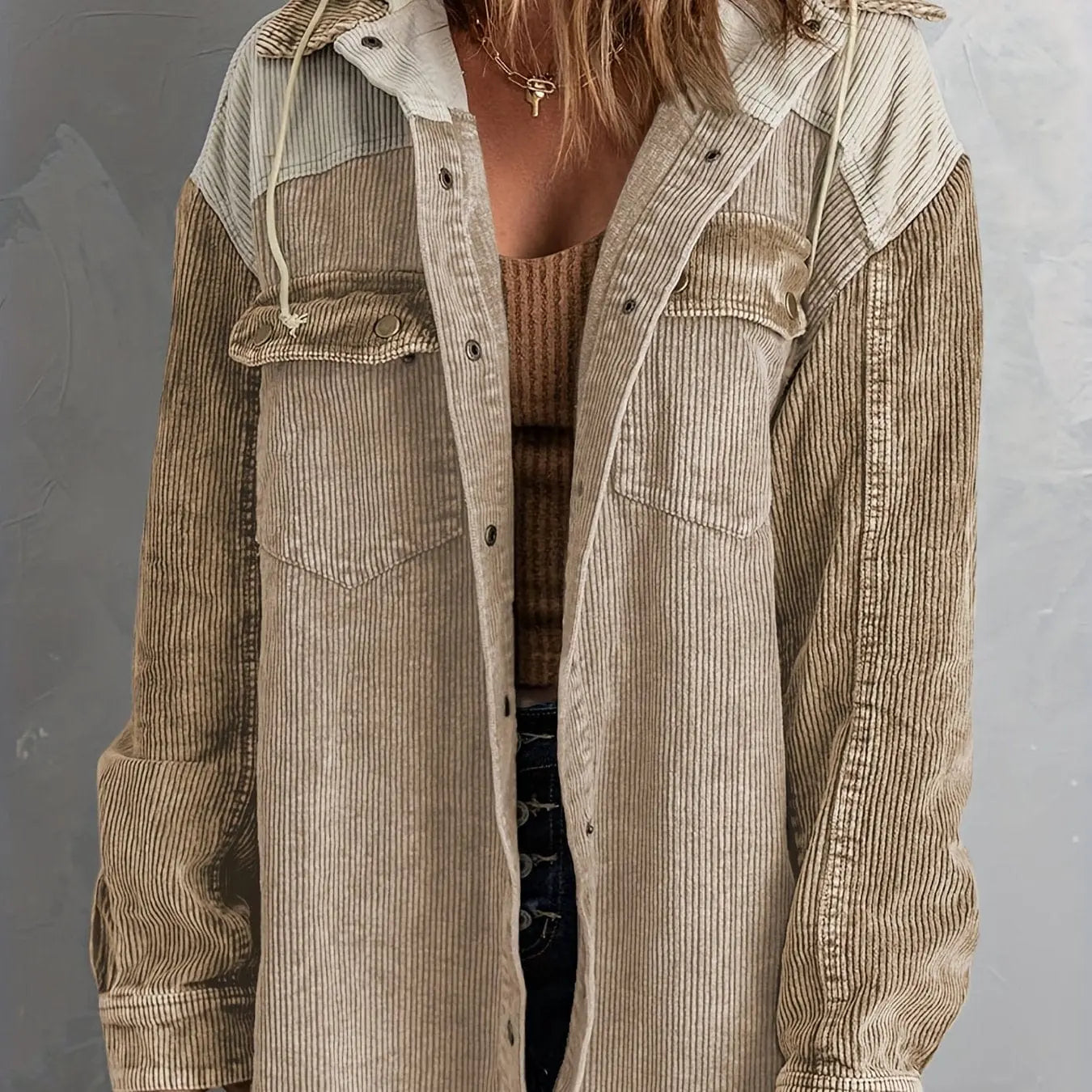 Color Block Jacket 523e71-4