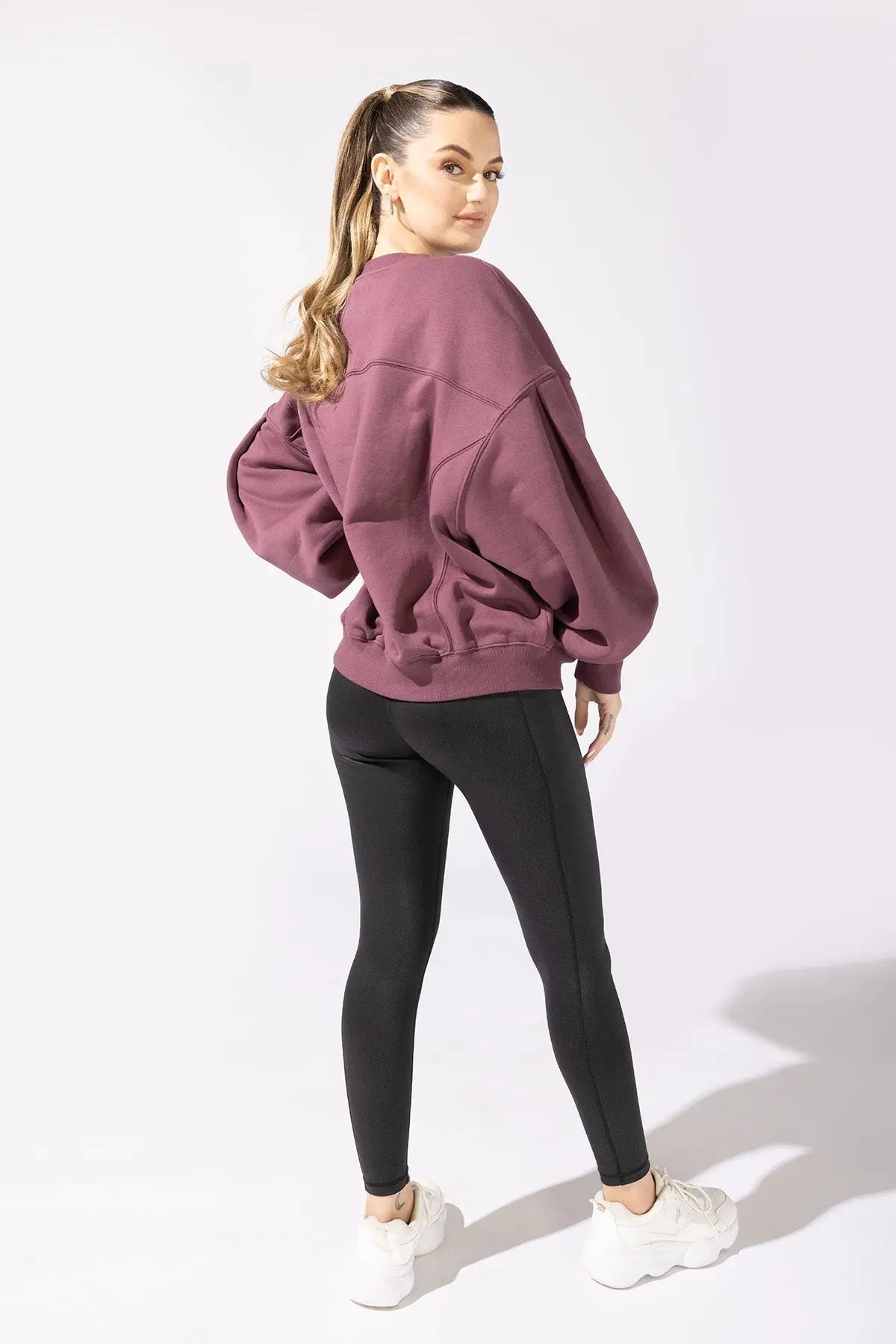 Brunch Sweater - Merlot POPFLEX®