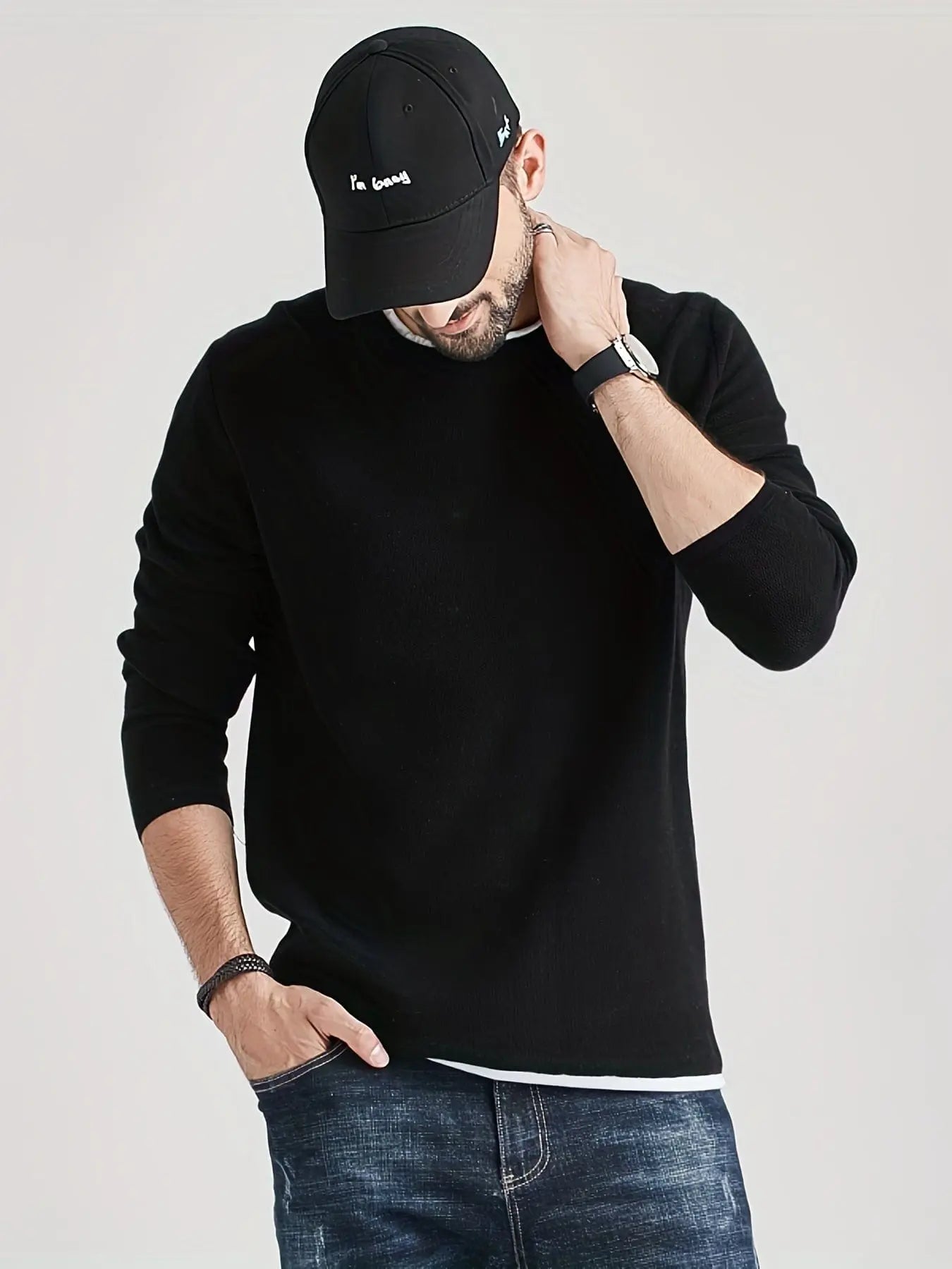 Classics Edition: Crew Neck Long Sleeve Shirt 523e71-4