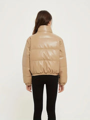 Bristol Collection: Leather Puffer Coat Modavivo