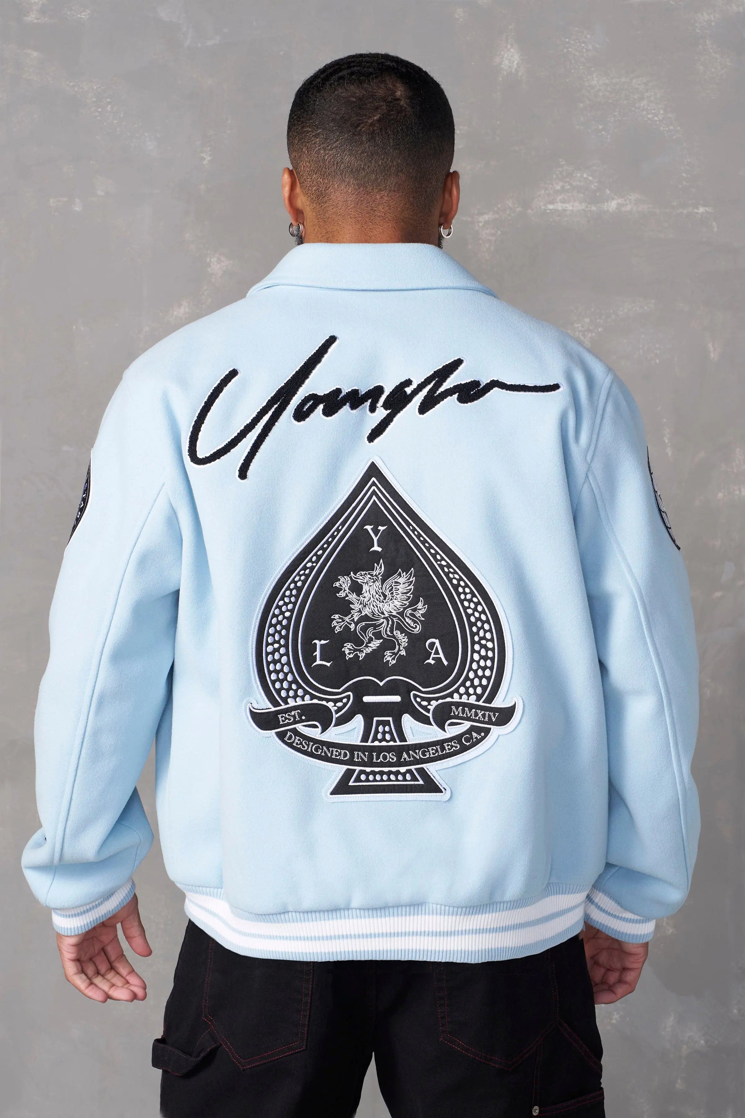 569 - Ace of Spade Letterman Bincheto