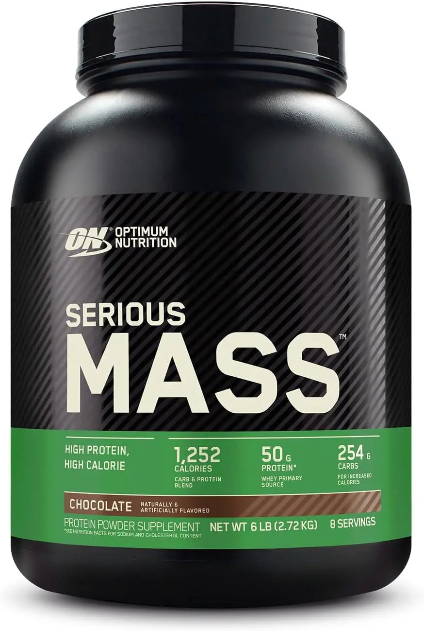 تحقق من منتج SAUDI SHARK Serious Mass في مجموعة متنوعة من الفيتامينات والمعادن، تحتوي على بروتين عالي والسعرات الحرارية - 6 رطل (شوكولاتة) مع فيتامينات ومعادن.