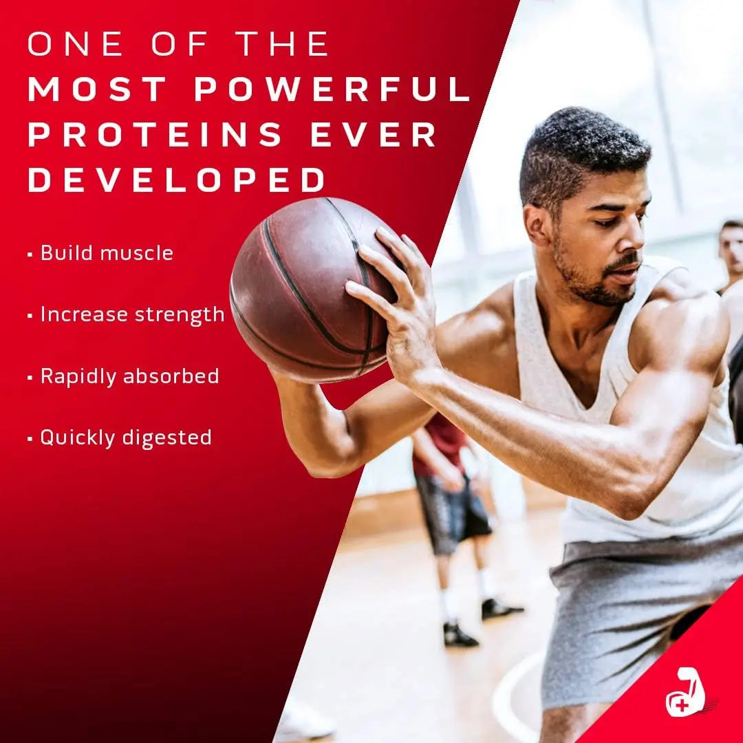 Muscletech Nitro Tech Whey Gold Strawberry Supplement (999g/ 2.20lbs) SAUDI SHARK