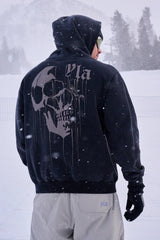 551 - Drippy Skull Hoodie Tony