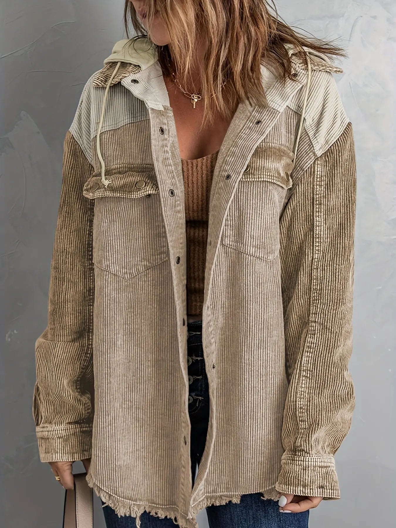 Color Block Jacket 523e71-4
