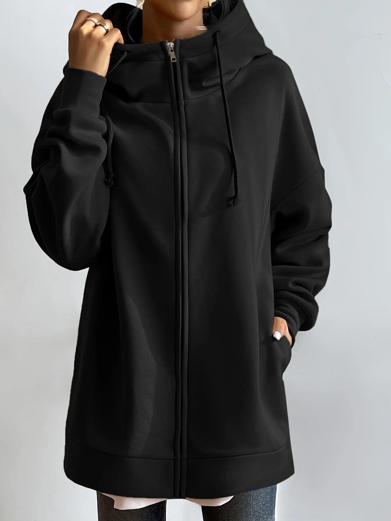 CLOUDTEK™ Oversized Mid-Length Hoodie Modavivo