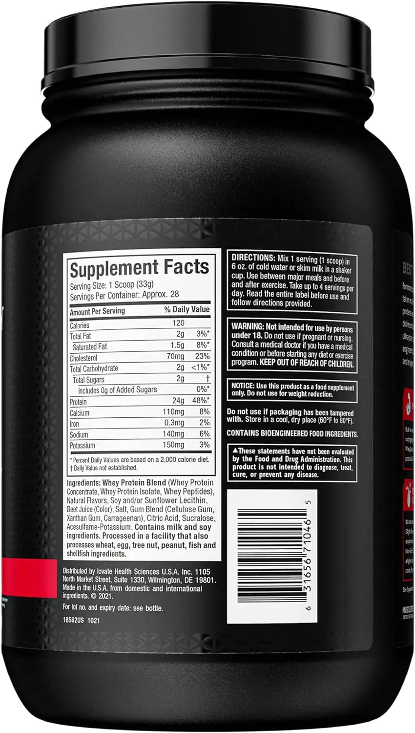 مكمل بروتين مسلتك نيترو تيك واي فاي بيضاء لبنكهة المؤتمرات (999 جم / 2.20 رطل) على خلفية بيضاء من SAUDI SHARK.