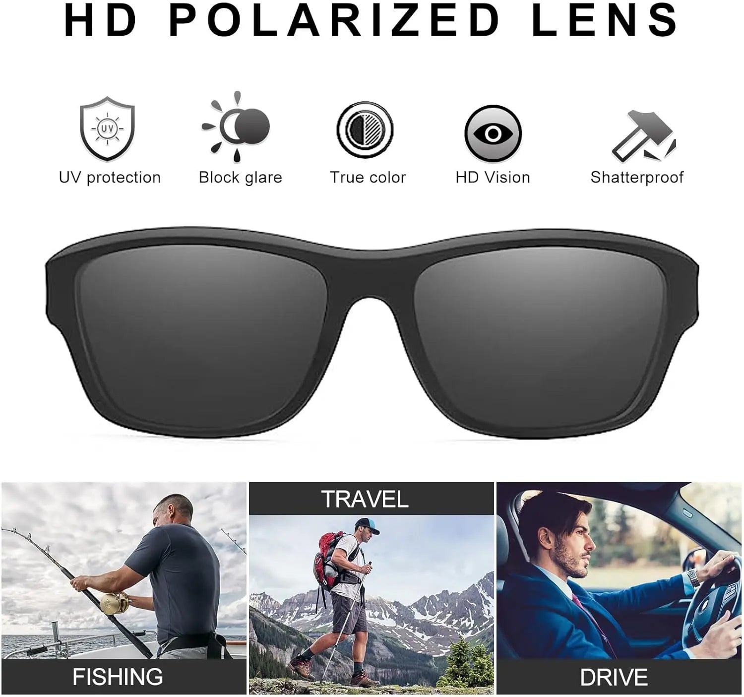 Mens Sport Sunglasses, Polarized Sunglasses SAUDI SHARK | براند سعودي