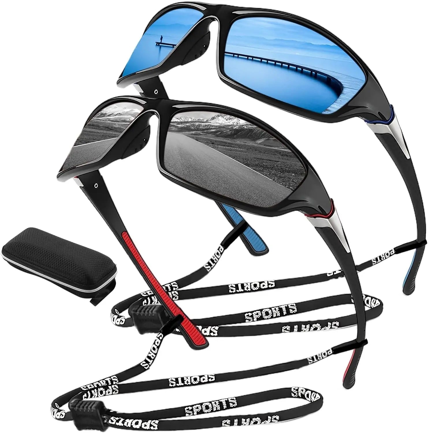 Mens Sport Sunglasses, Polarized Sunglasses SAUDI SHARK | براند سعودي