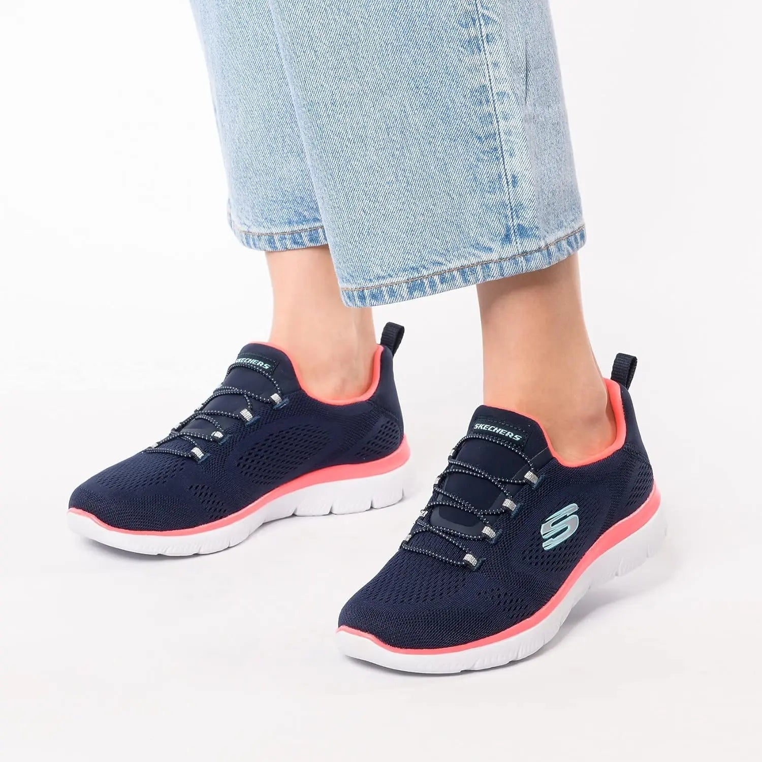 Skechers SUMMITS Perfect Views womens SHOES SAUDI SHARK | براند سعودي