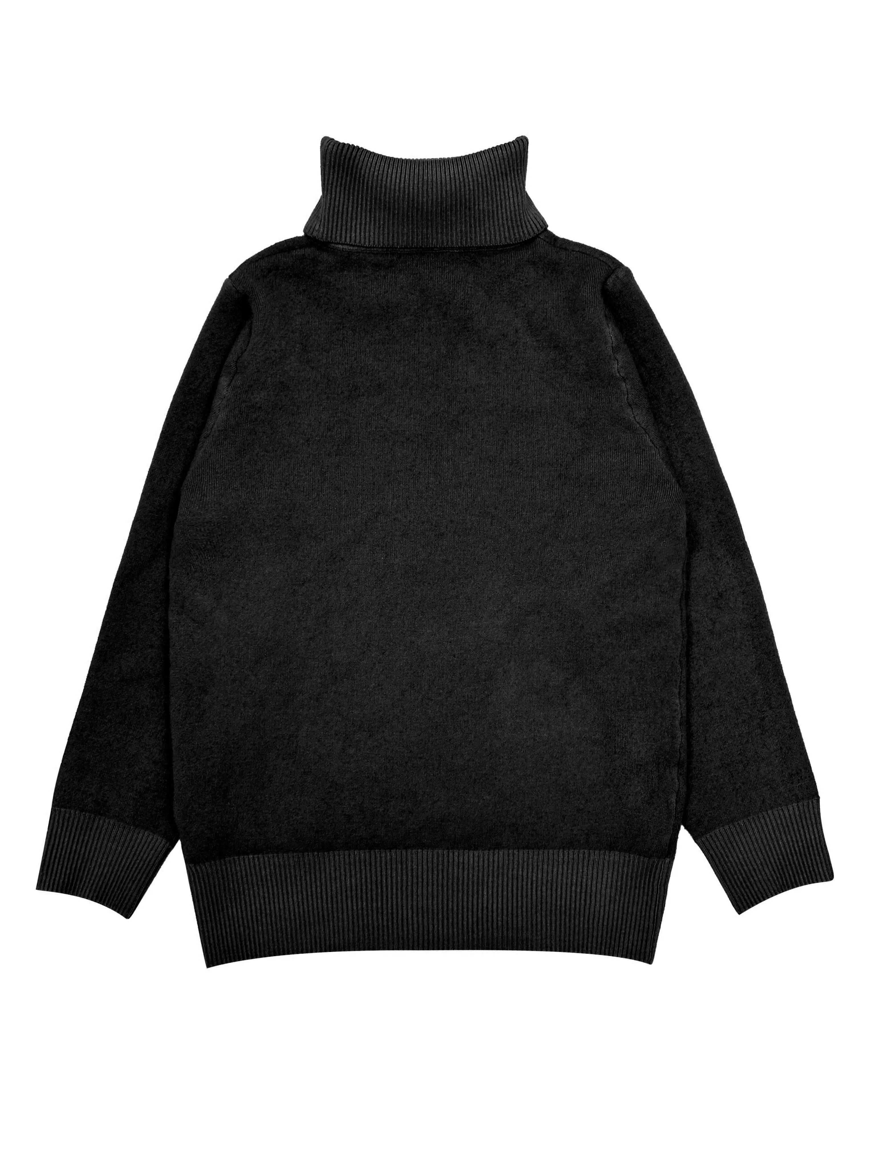 Knitted Sherpa-lined Pullover Sweater Modavivo