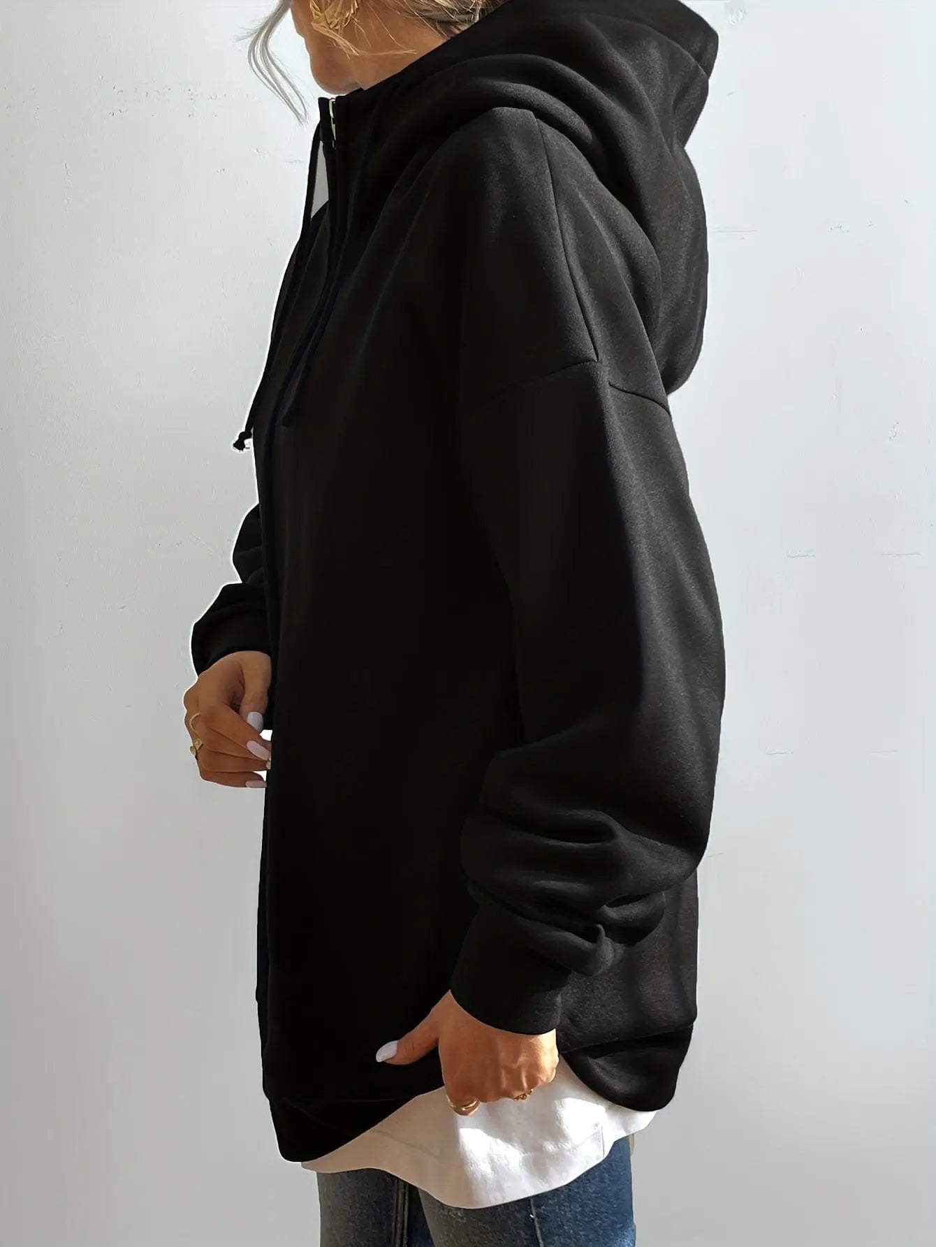 CLOUDTEK™ Oversized Mid-Length Hoodie Modavivo
