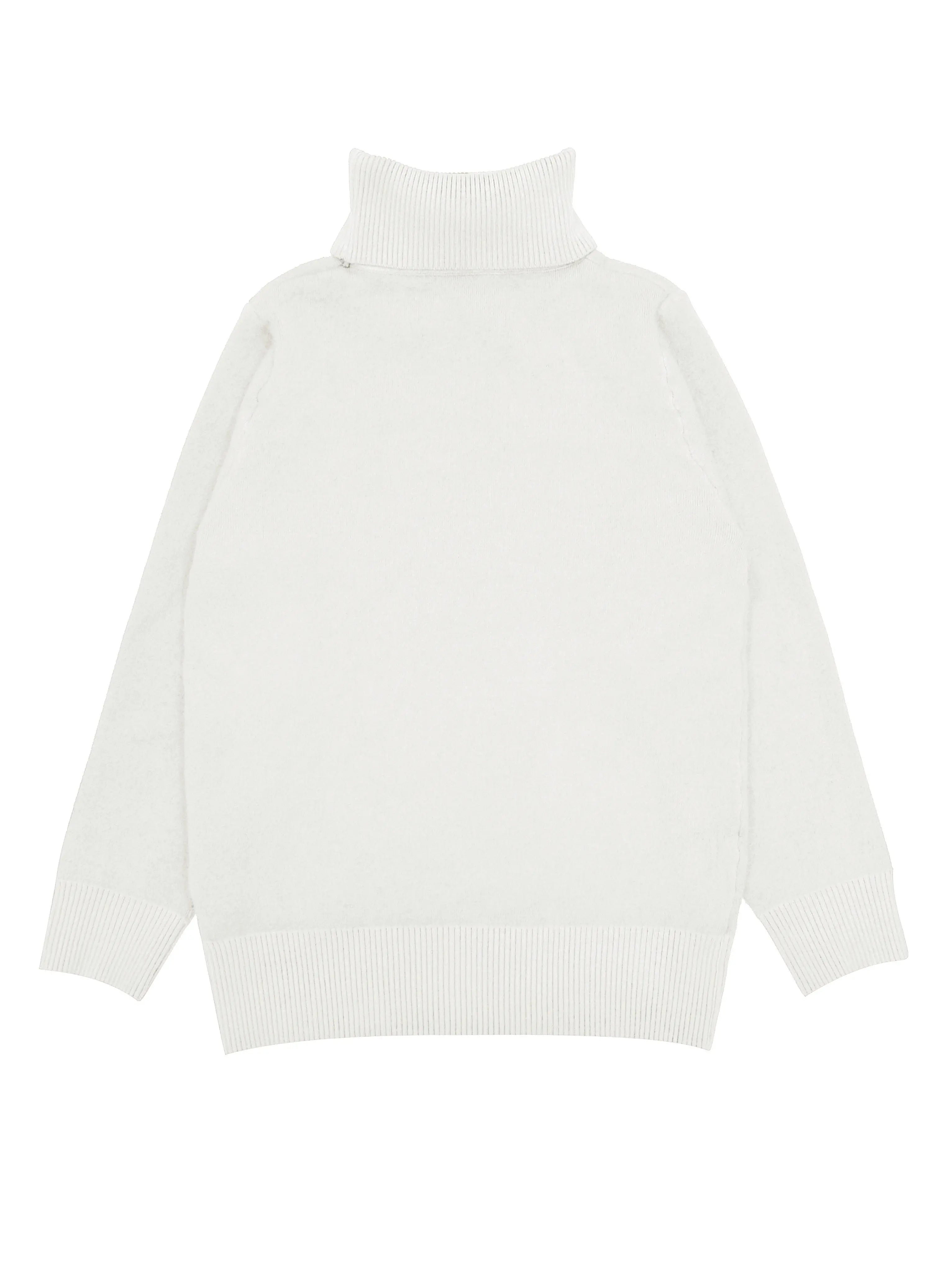 Knitted Sherpa-lined Pullover Sweater Modavivo