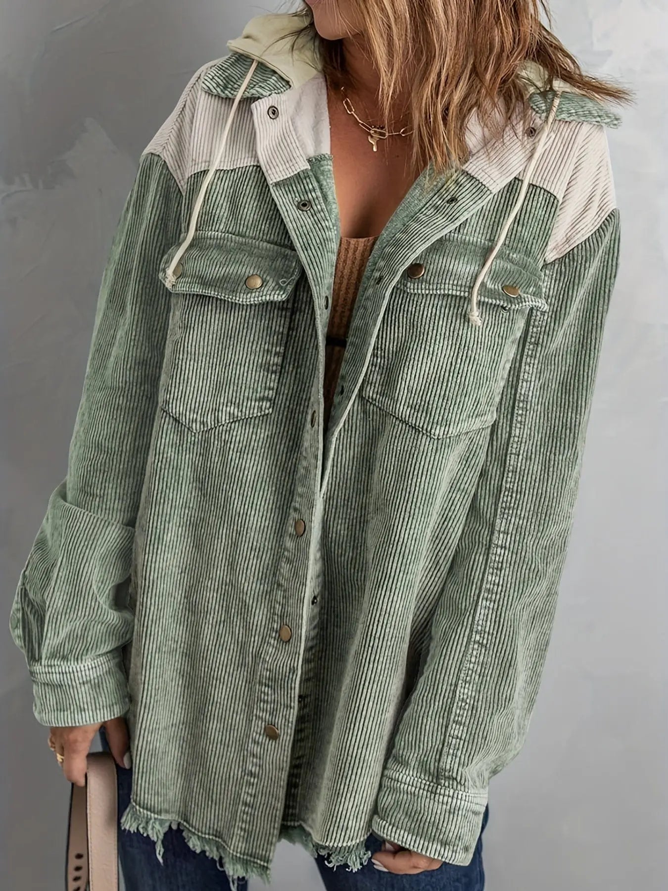 Color Block Jacket 523e71-4