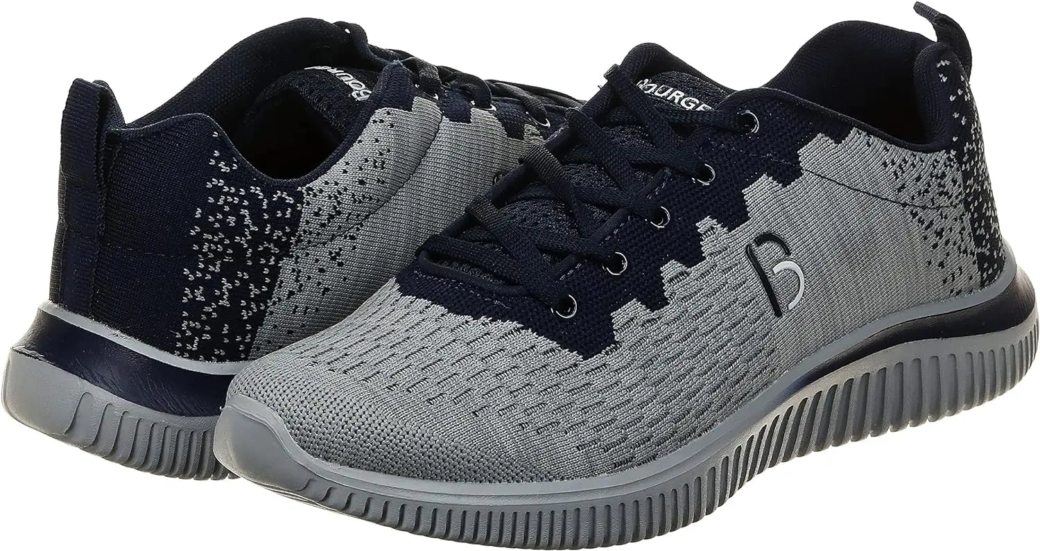Bourge Men Loire-Z1 Grey Sports Shoes SAUDI SHARK | براند سعودي