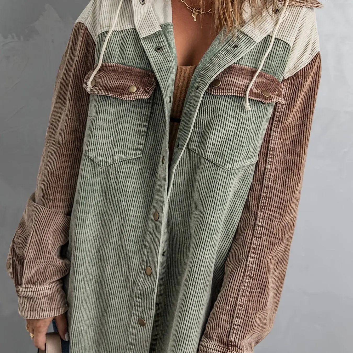 Color Block Jacket 523e71-4
