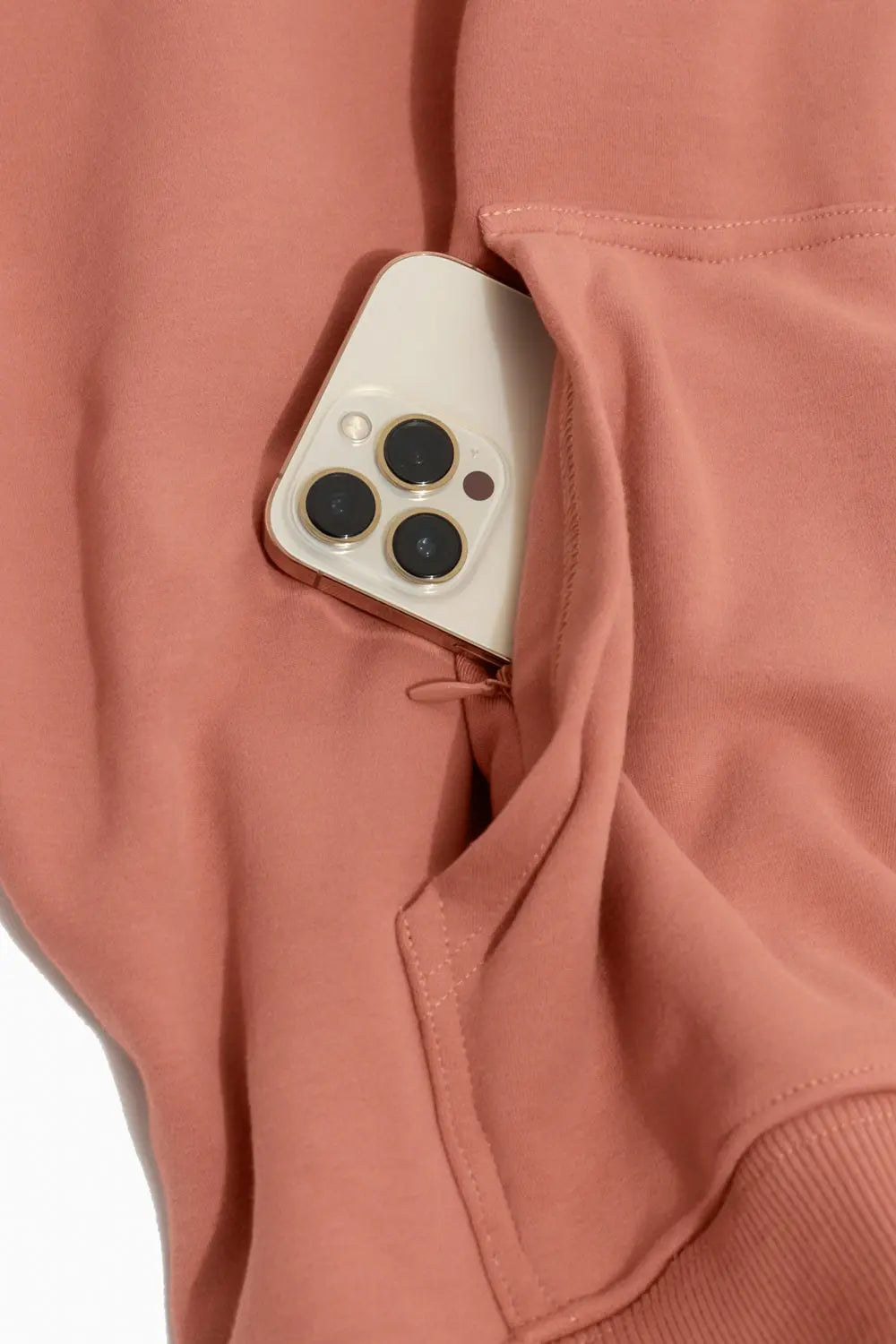 Ooey Gooey Half Zip Sweater - Canyon Clay POPFLEX®