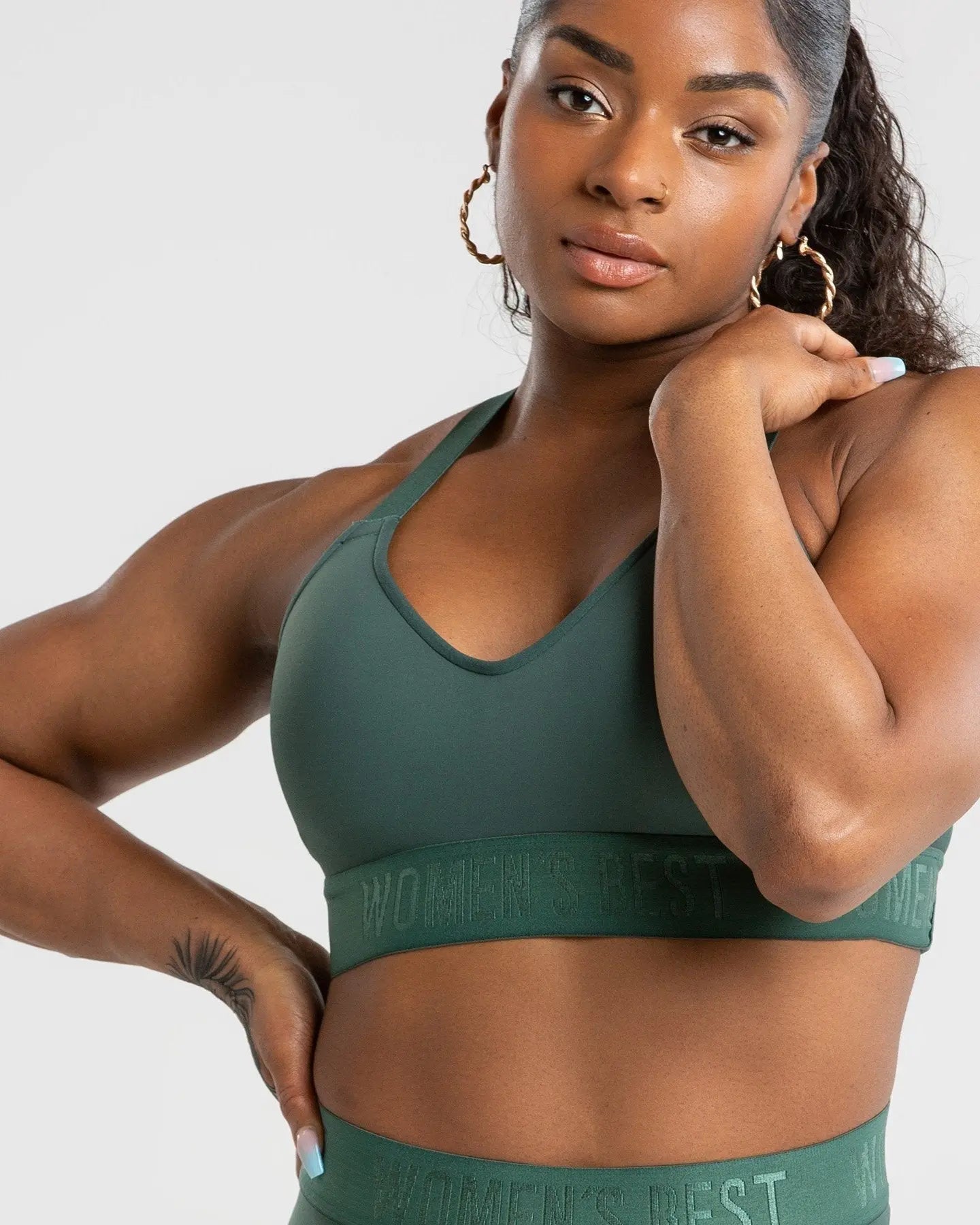 Hold Sports Bra | Jungle Green WOMEN'S BEST