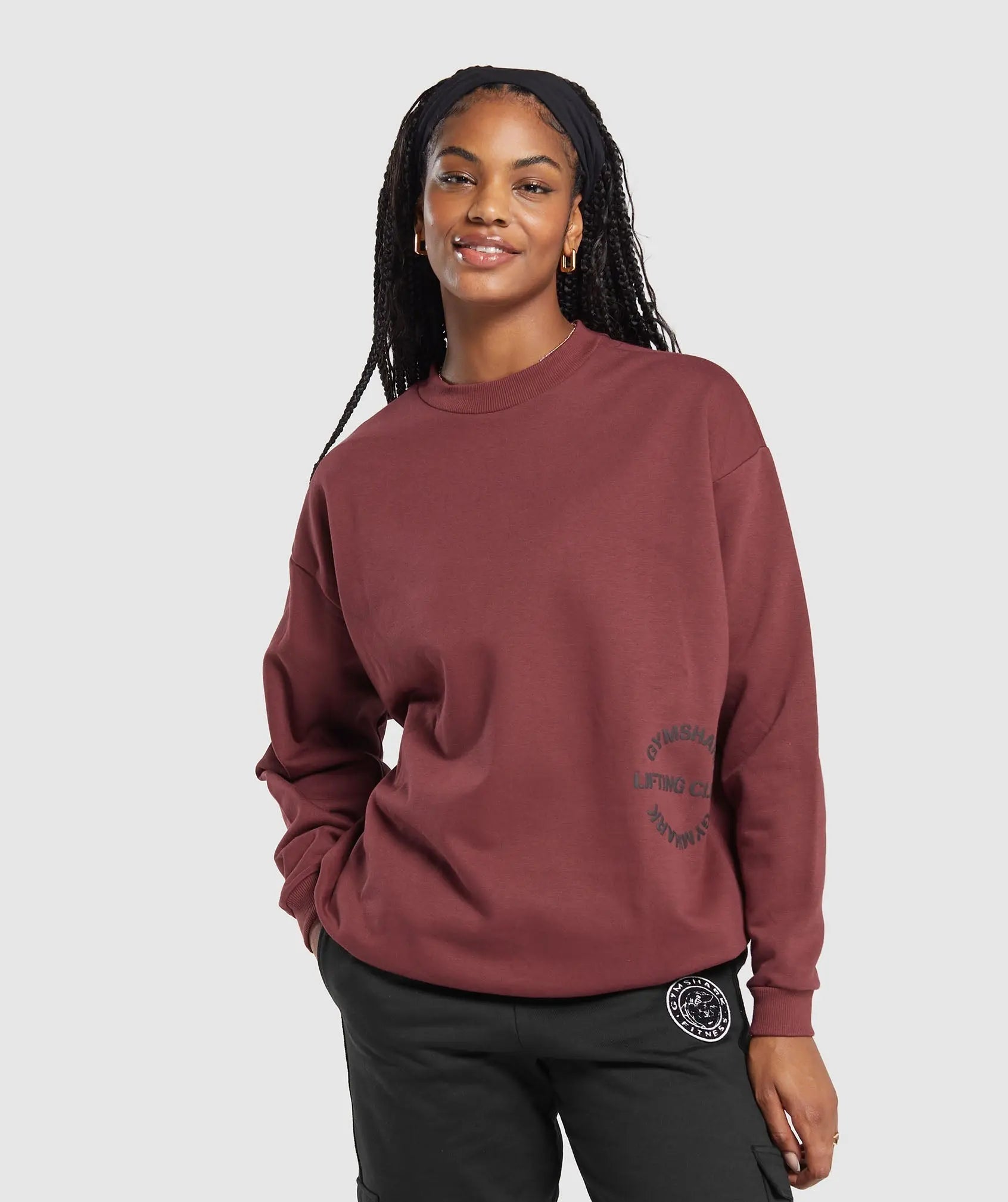 Built Oversized Sweatshirt Gymshark | United We Sweat