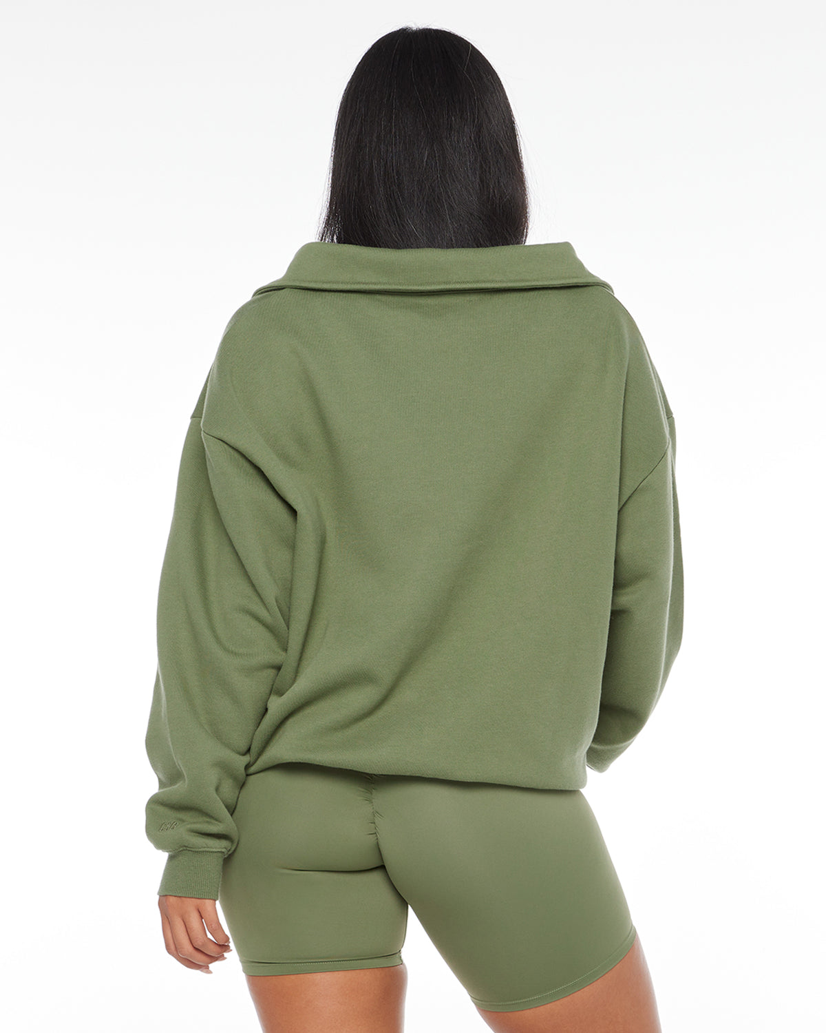 Oversized Collar Sweatshirt | Clover Crop Shop Boutique